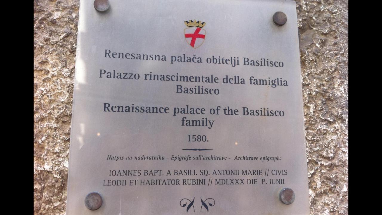 B&B Palace Basilico 1580. Rovinj Buitenkant foto